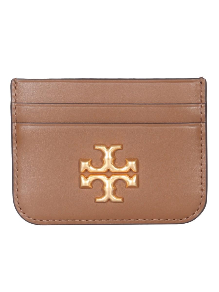 TORY BURCH PORTACARTE ELEANOR IN PELLE