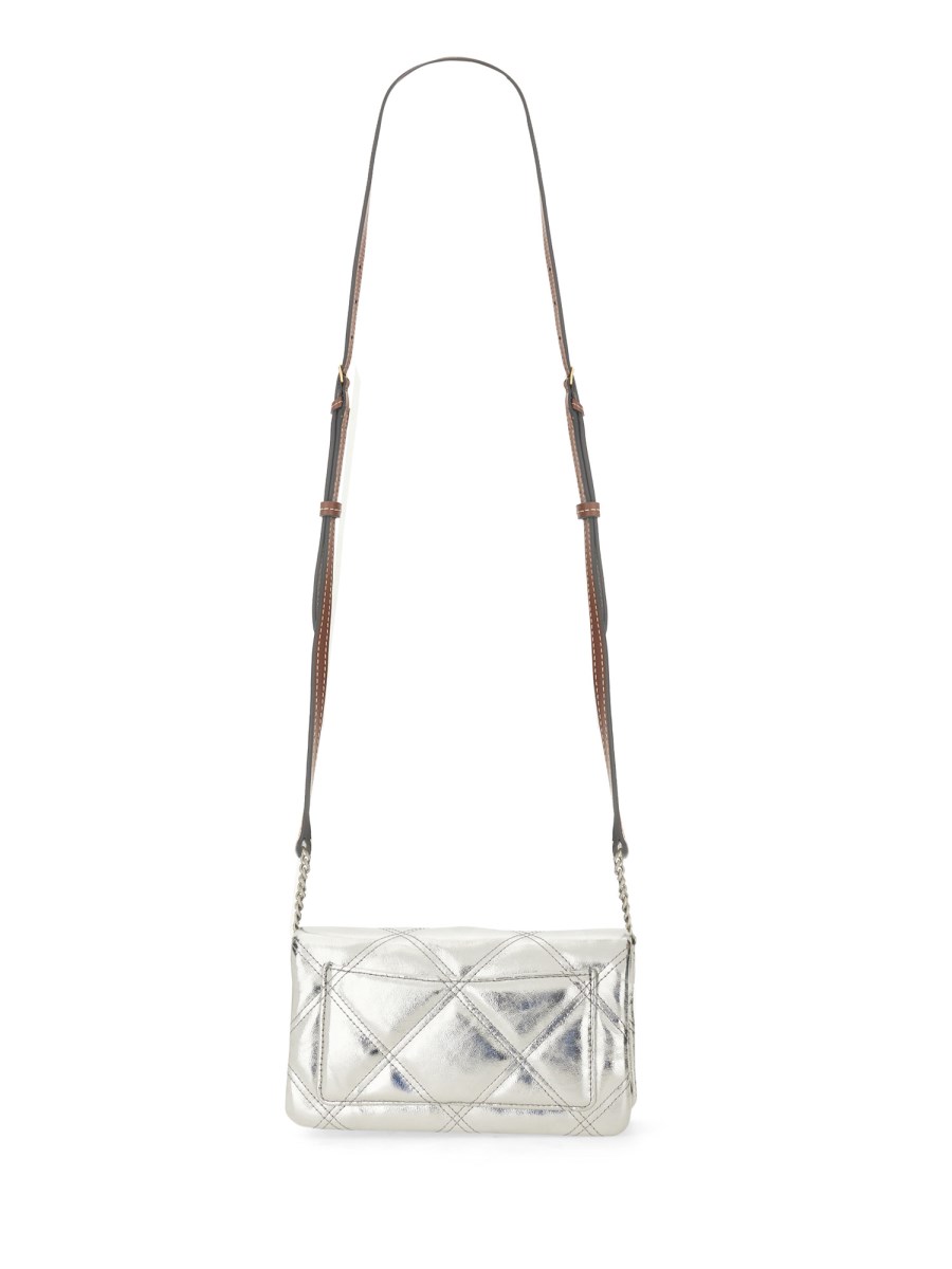 TORY BURCH PORTAFOGLIO "KIRA" CON TRACOLLA IN PELLE