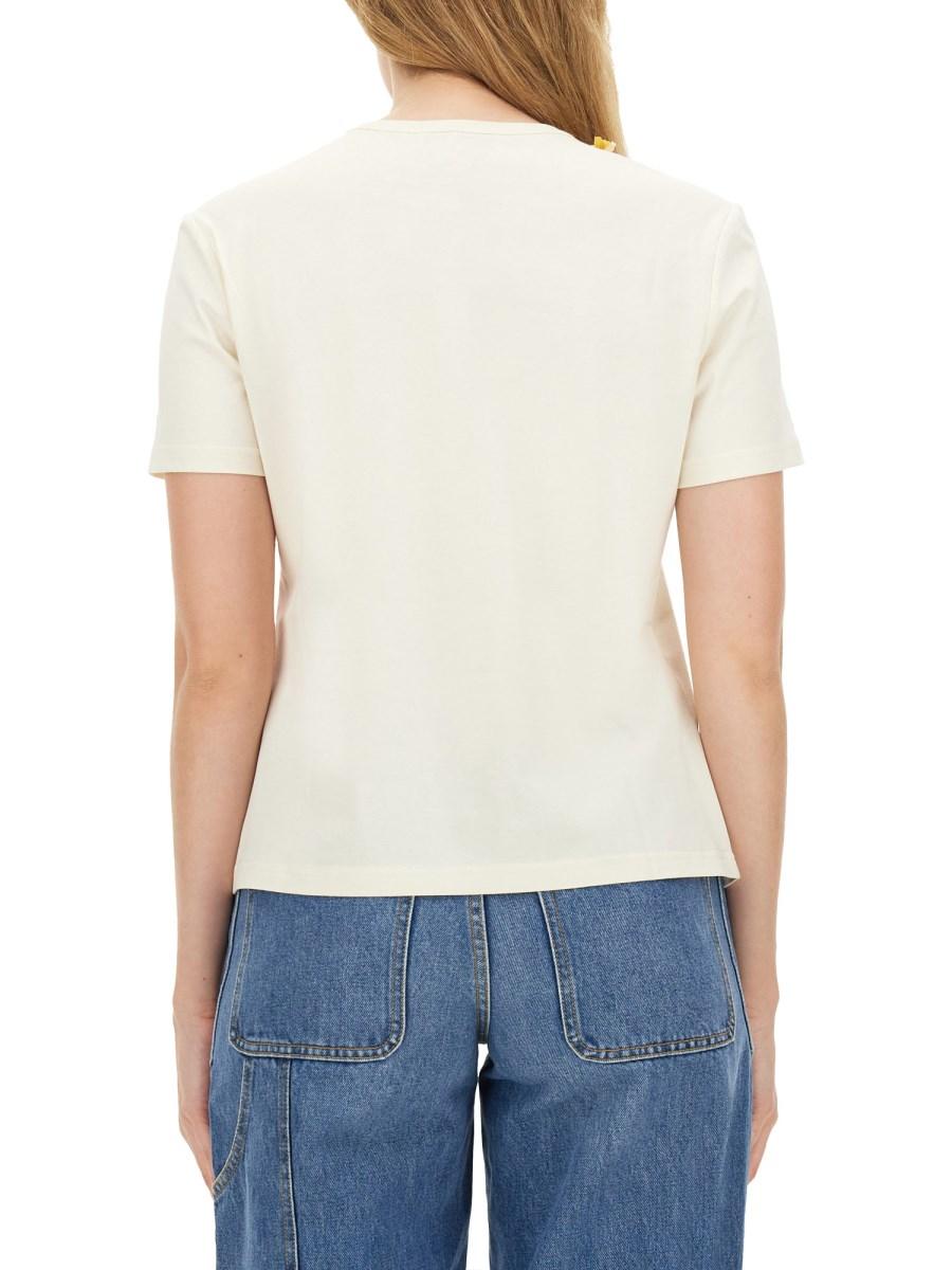 TORY BURCH T-SHIRT IN COTONE