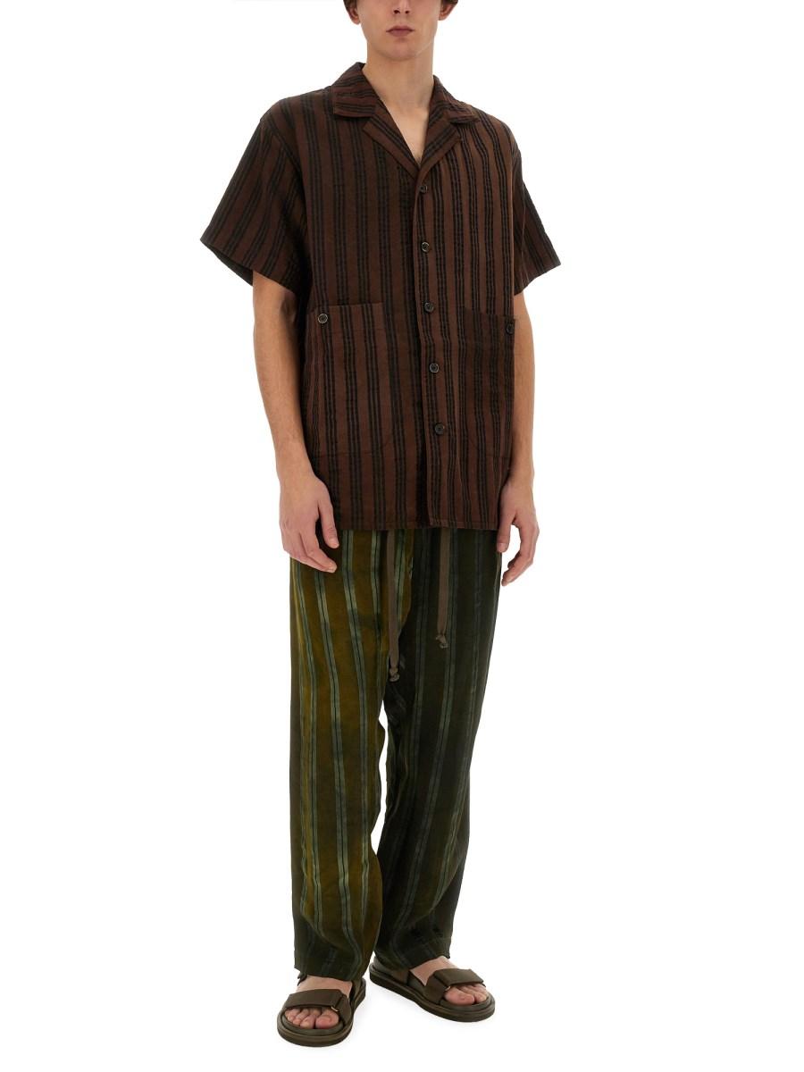 UMA WANG CAMICIA A RIGHE