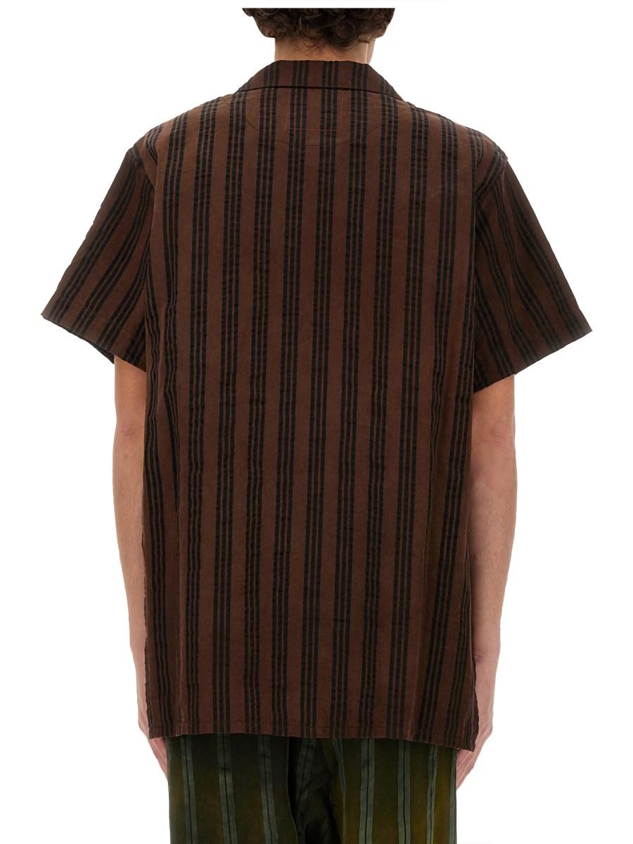 UMA WANG CAMICIA A RIGHE