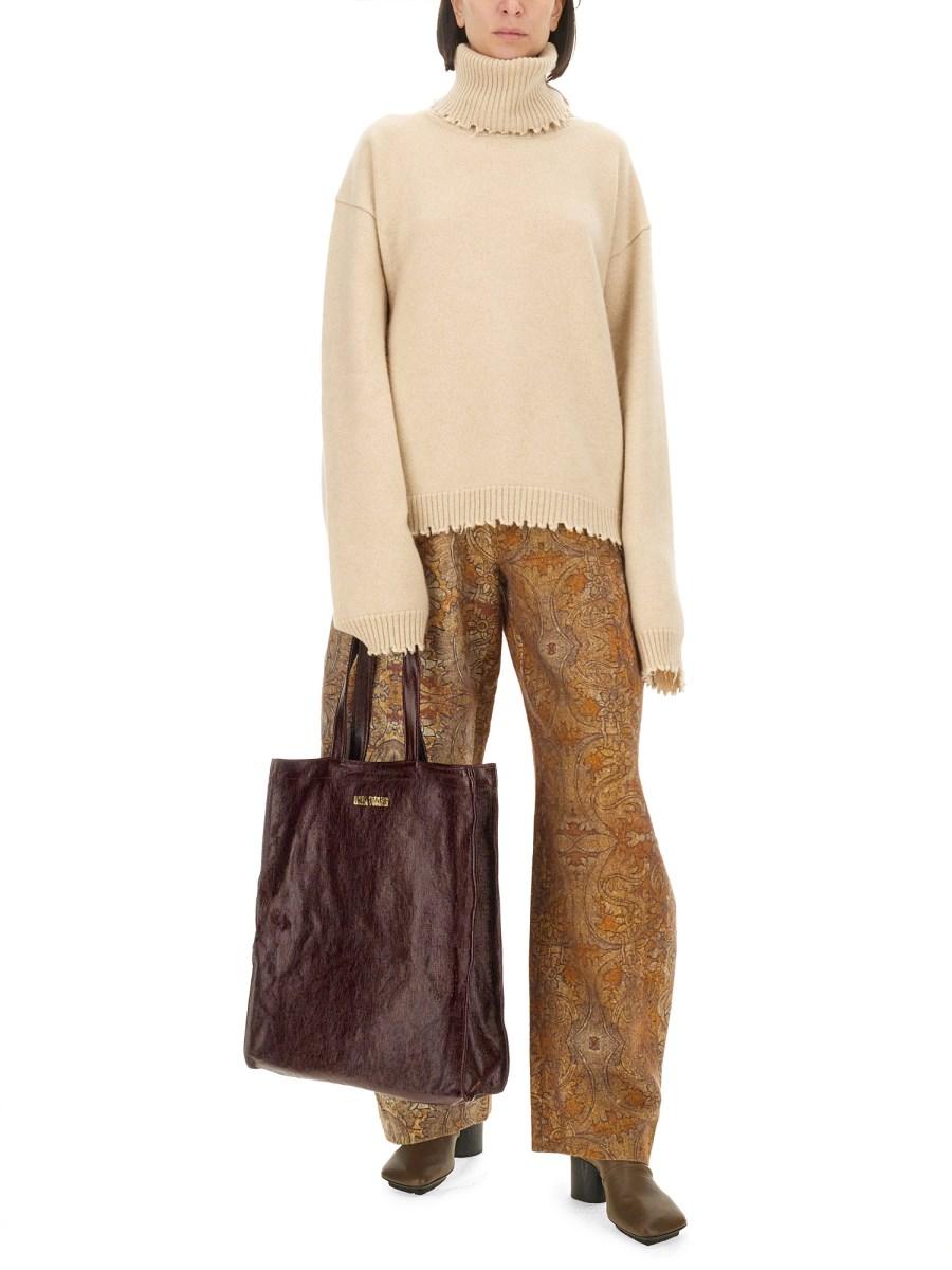 UMA WANG MAGLIA A COLLO ALTO