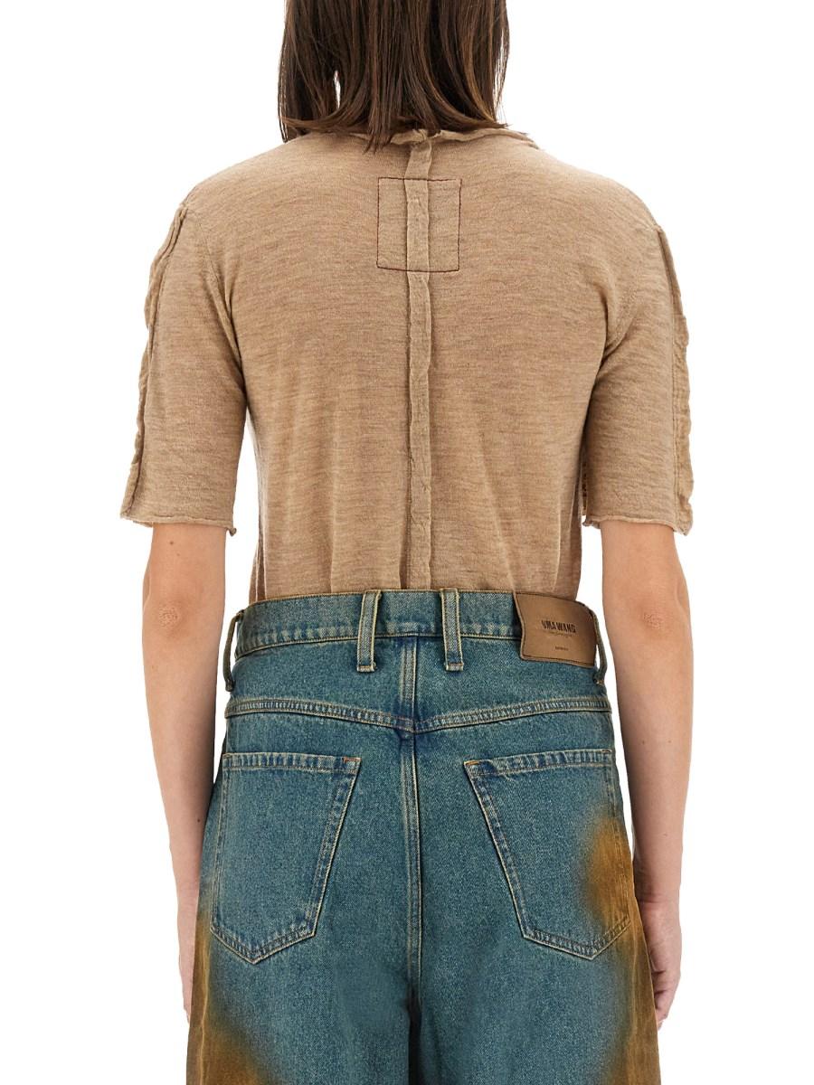 UMA WANG T-SHIRT IN CASHMERE