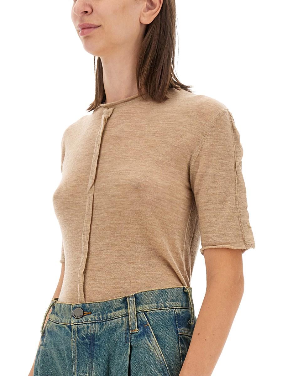 UMA WANG T-SHIRT IN CASHMERE