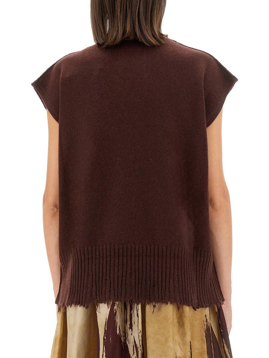 UMA WANG TOP "SLV" IN CASHMERE