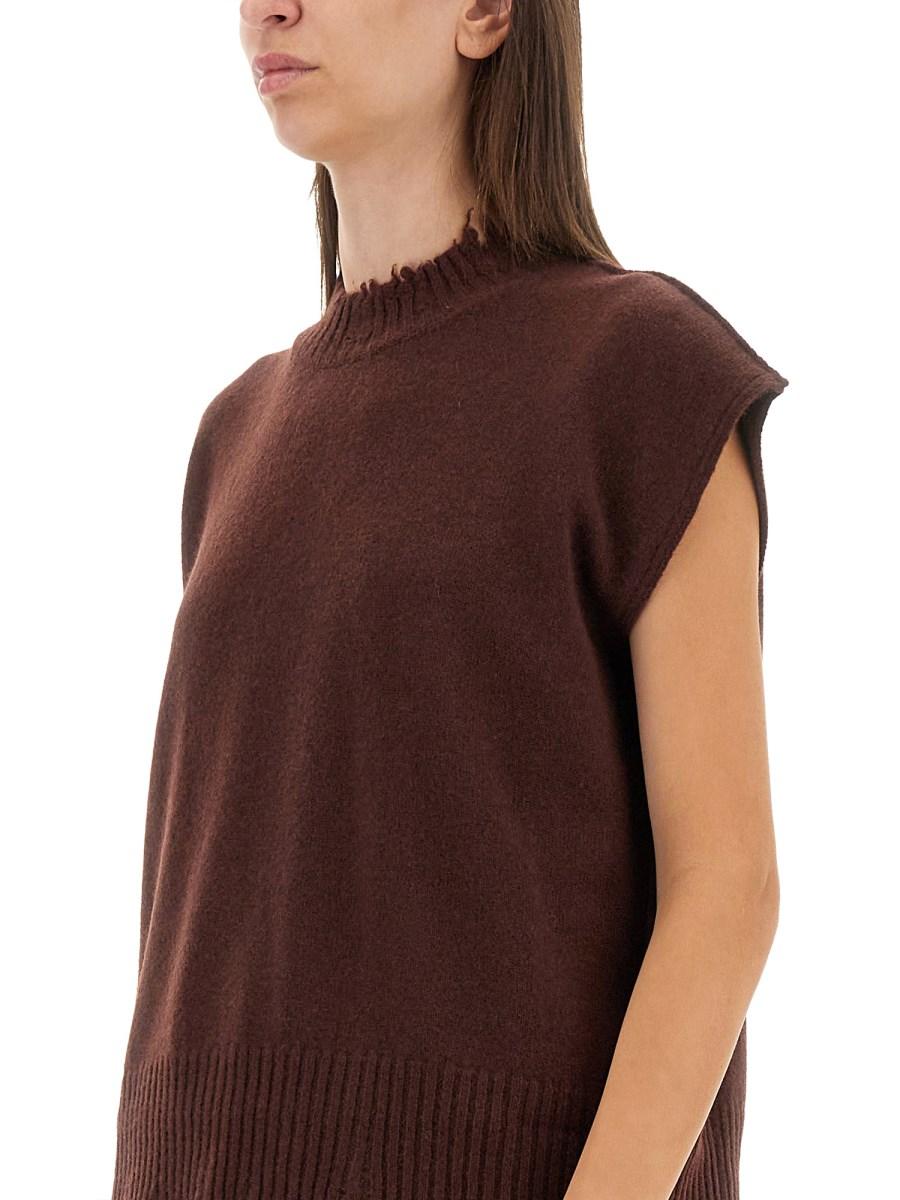 UMA WANG TOP "SLV" IN CASHMERE