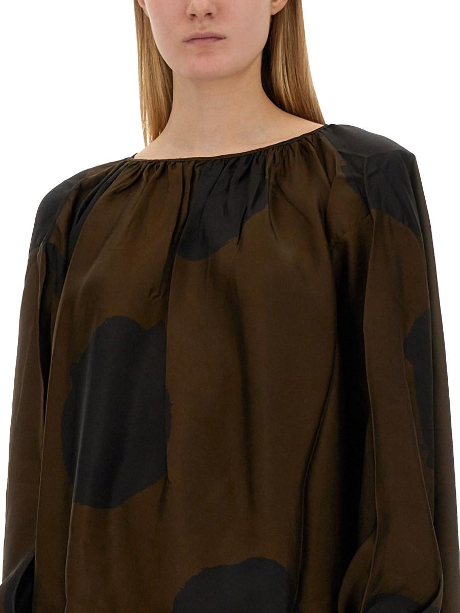 UMA WANG TOP "TAMMY" IN VISCOSA
