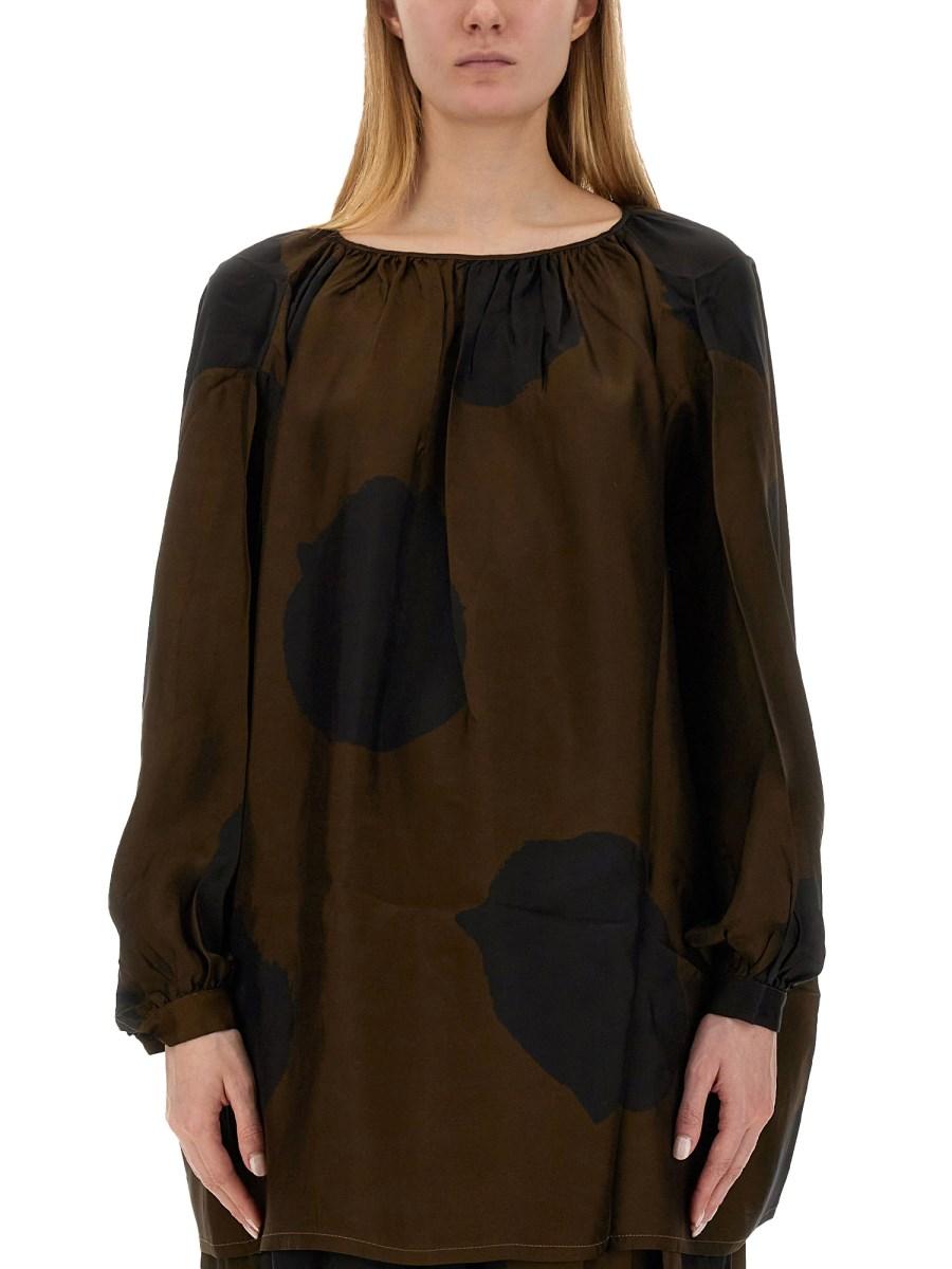 UMA WANG TOP "TAMMY" IN VISCOSA