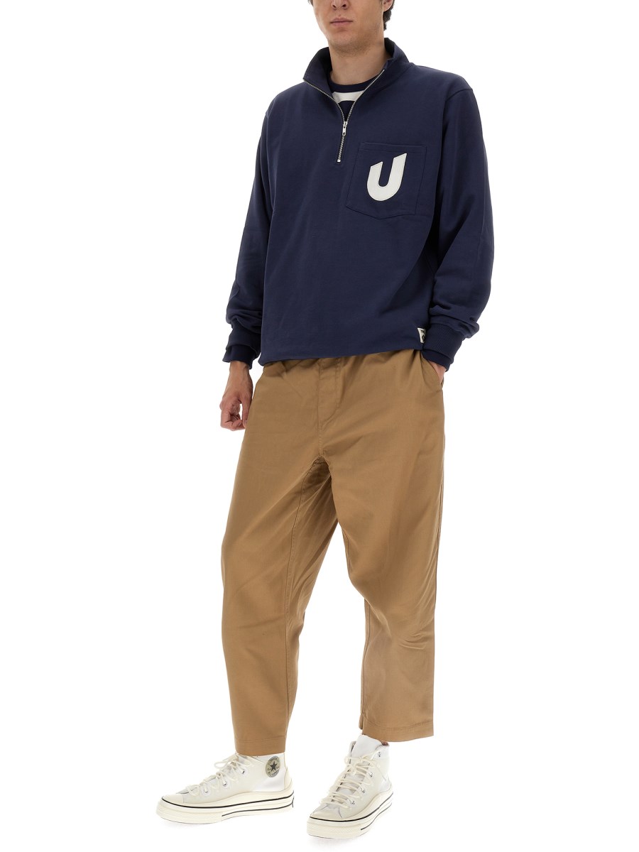 UMBRO X YMC FELPA IN COTONE CON LOGO