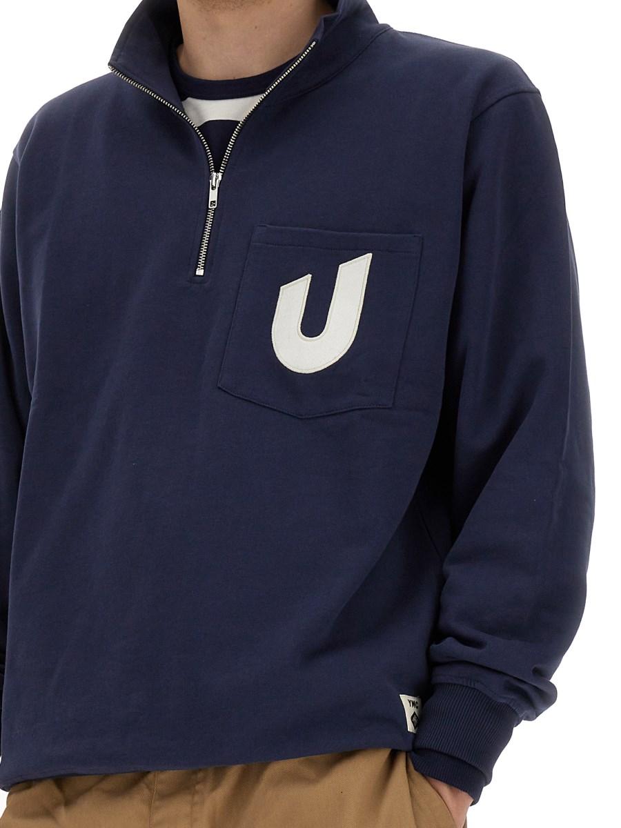 UMBRO X YMC FELPA IN COTONE CON LOGO