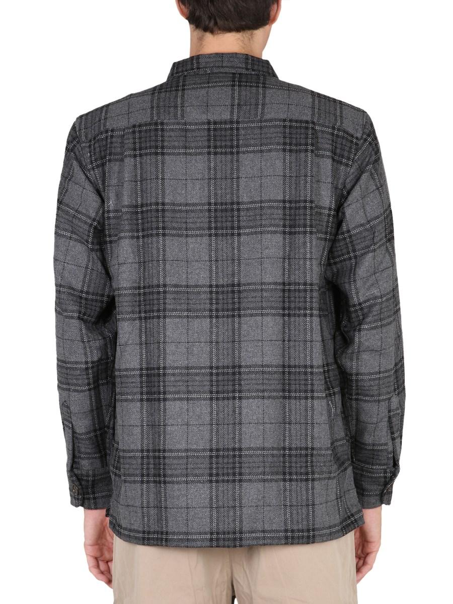 UNIVERSAL WORKS CAMICIA REGULAR FIT IN MISTO LANA