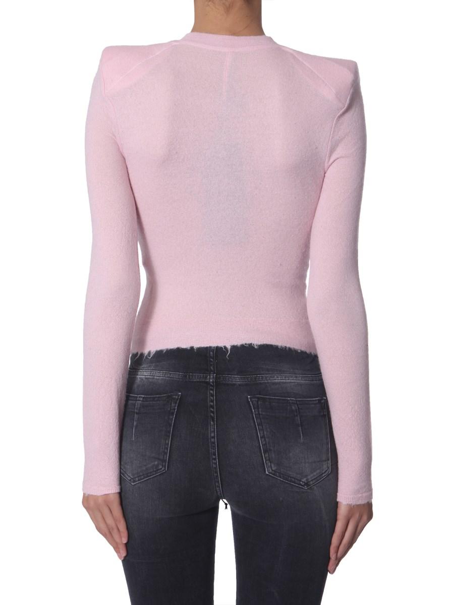 UNRAVEL MAGLIA BOILED A COLLO ALTO CON SPALLINE