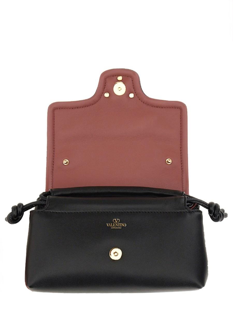 VALENTINO GARAVANI BORSA A SPALLA "VLOGO" IN PELLE