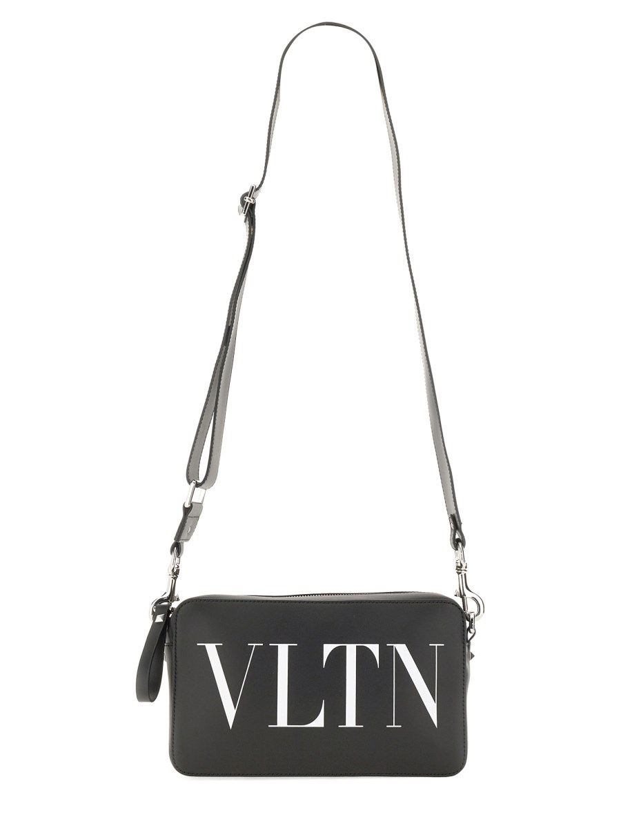 VALENTINO GARAVANI BORSA IN PELLE CON LOGO