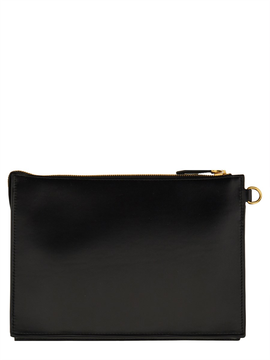 VALENTINO GARAVANI CLUTCH IN PELLE