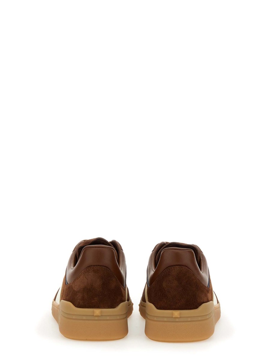 VALENTINO GARAVANI SNEAKER IN PELLE CON LOGO