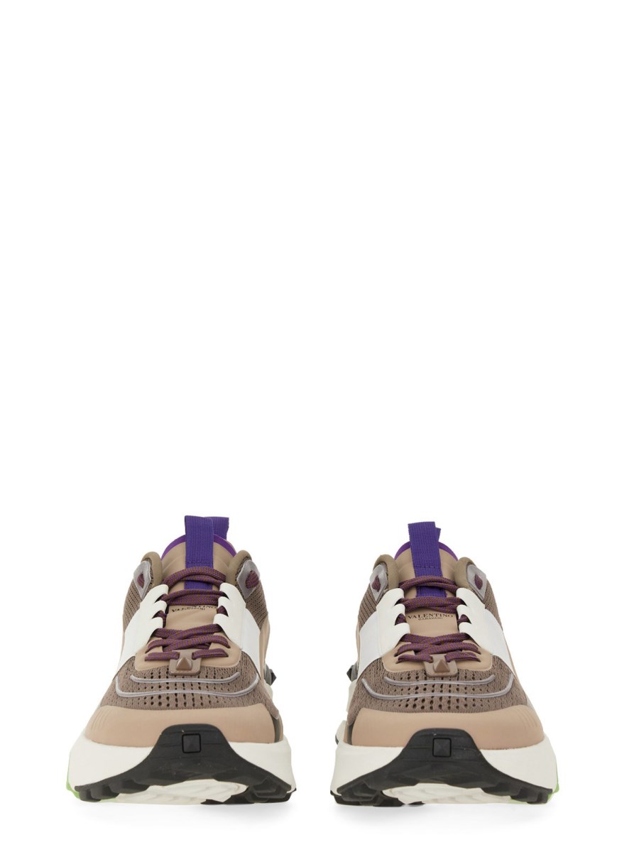 VALENTINO GARAVANI SNEAKER IN PELLE E MESH
