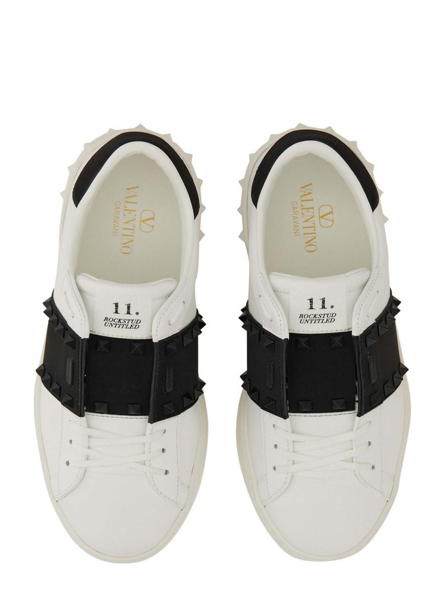 VALENTINO GARAVANI SNEAKER ROCKSTUD IN PELLE
