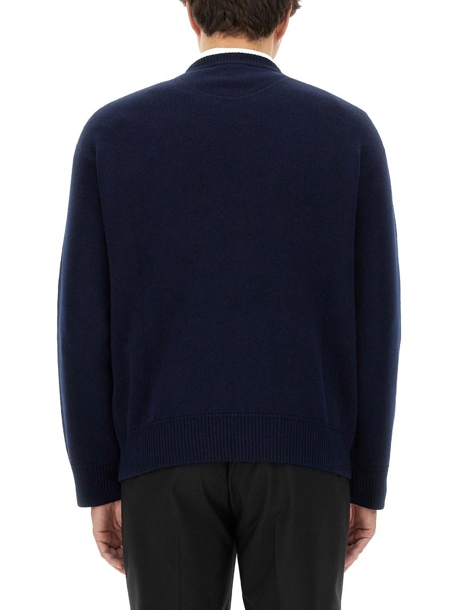VALENTINO MAGLIA IN LANA CON LOGO