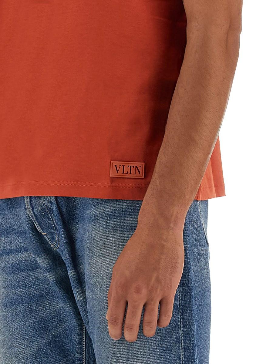 VALENTINO T-SHIRT IN COTONE CON LOGO