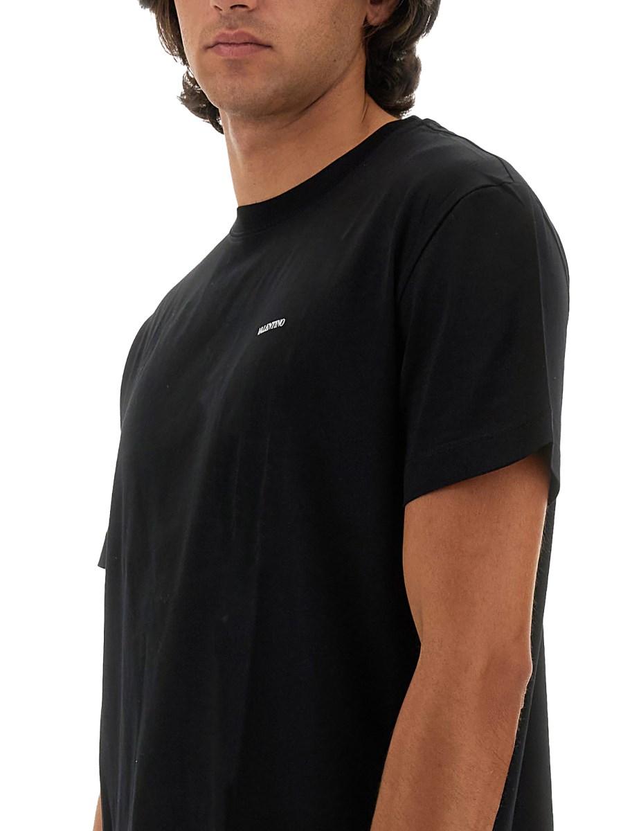 VALENTINO T-SHIRT IN JERSEY CON LOGO
