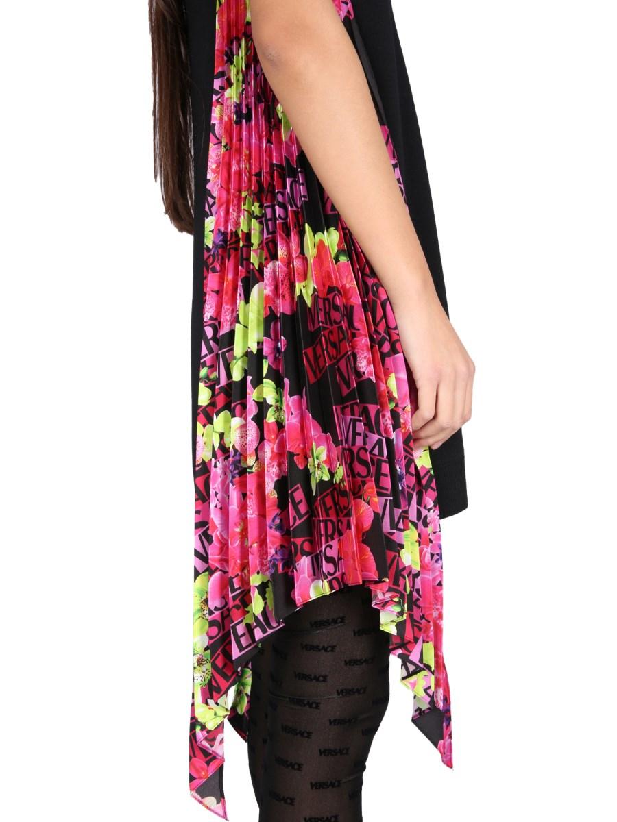 VERSACE ABITO CON LOGO ORCHID