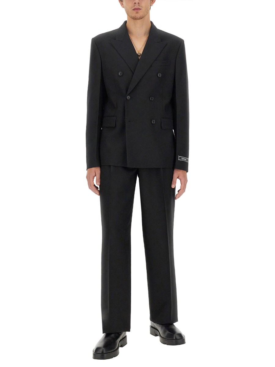 VERSACE BLAZER DOPPIOPETTO IN LANA