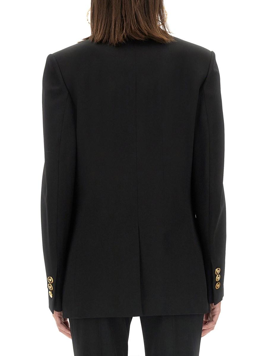 VERSACE BLAZER OVERSIZE MONOPETTO