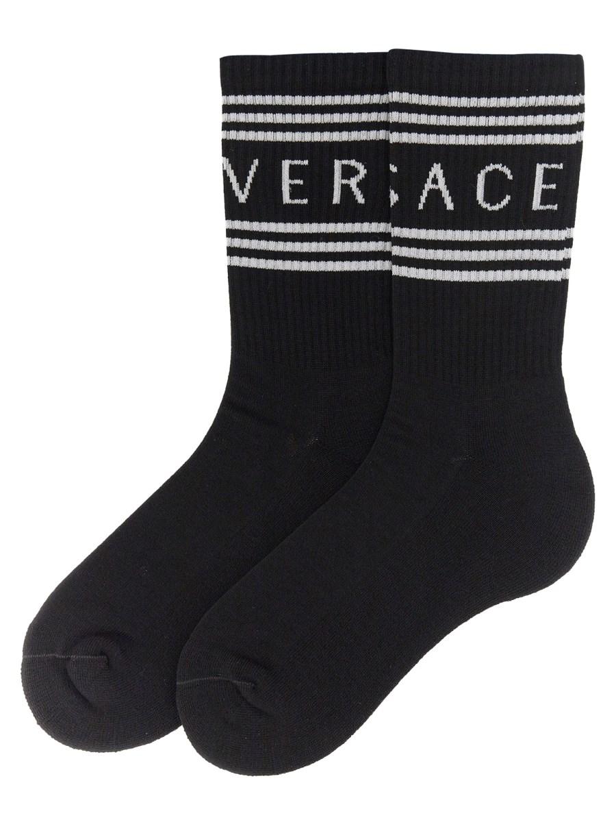 VERSACE CALZINI CON LOGO