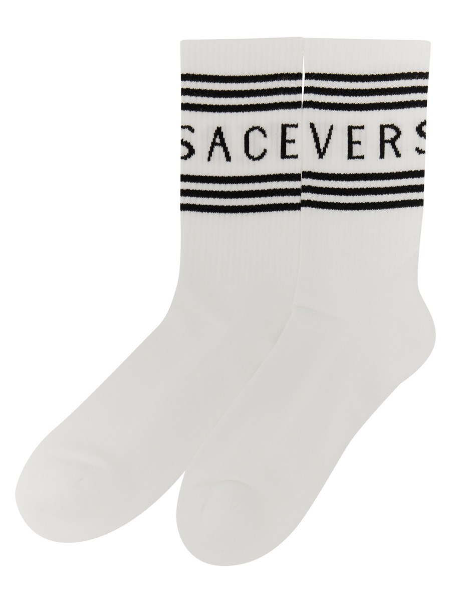 VERSACE CALZINI CON LOGO