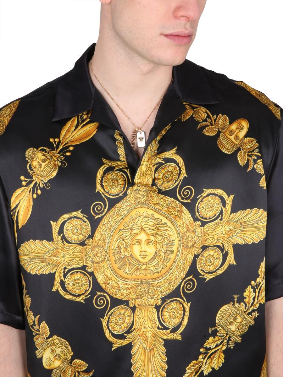 VERSACE CAMICIA HERITAGE IN VISCOSA