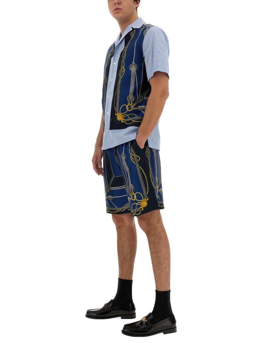 VERSACE CAMICIA "NAUTICAL" A RIGHE