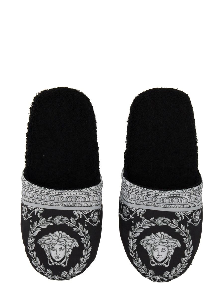 VERSACE CIABATTE IN COTONE I ♡ BAROCCO