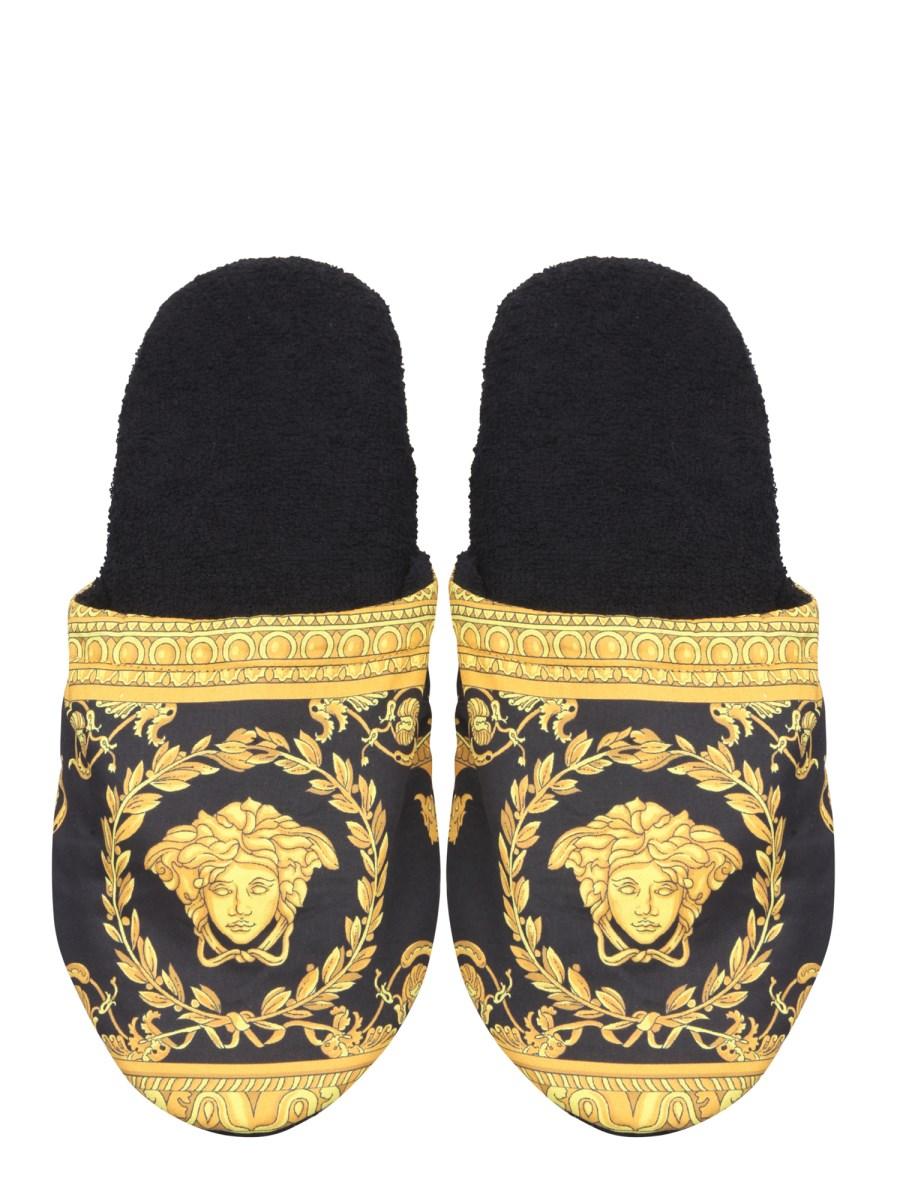 VERSACE CIABATTE IN COTONE I ♡ BAROCCO