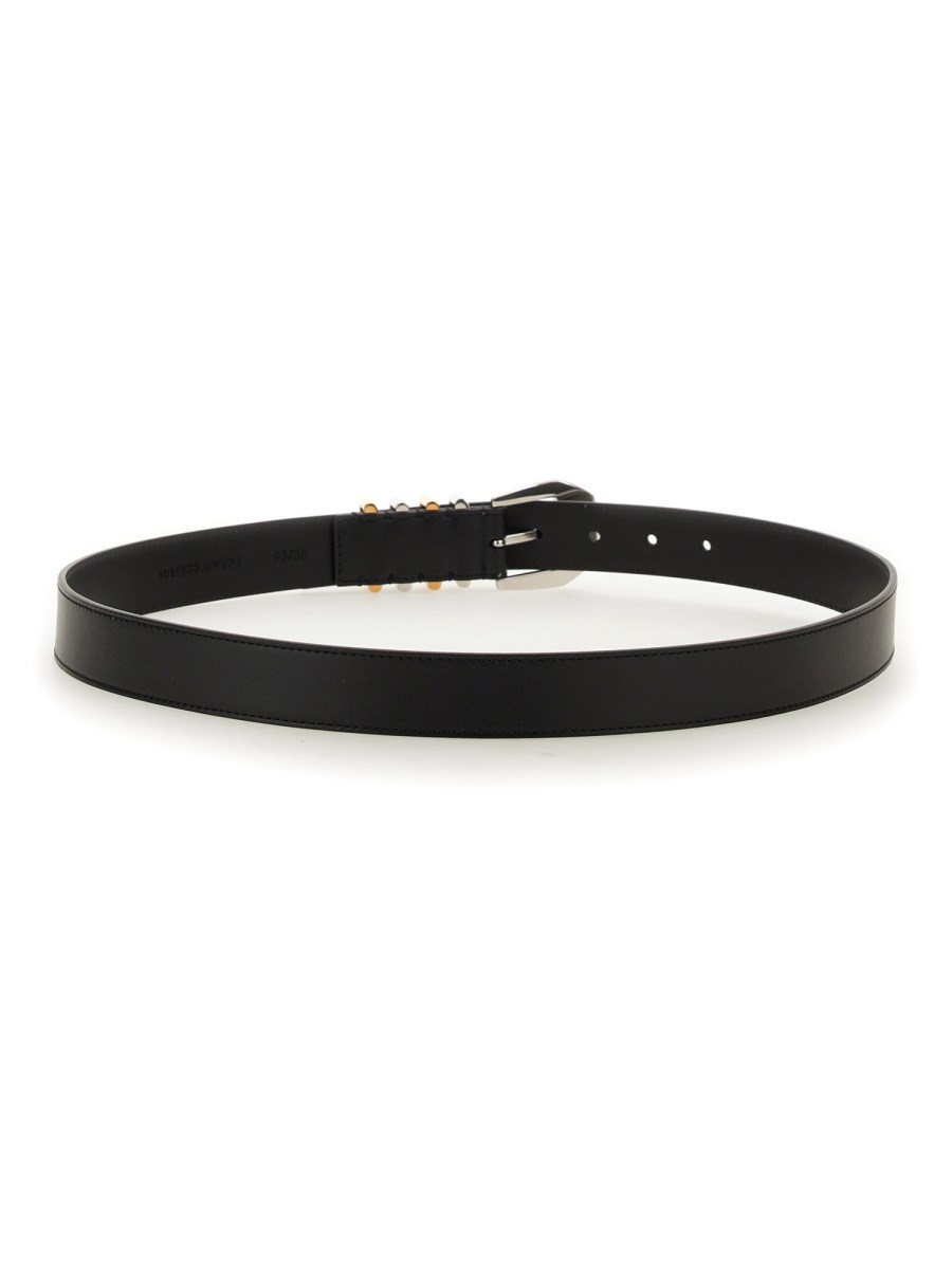 VERSACE CINTURA IN PELLE "MEDUSA" HERITAGE