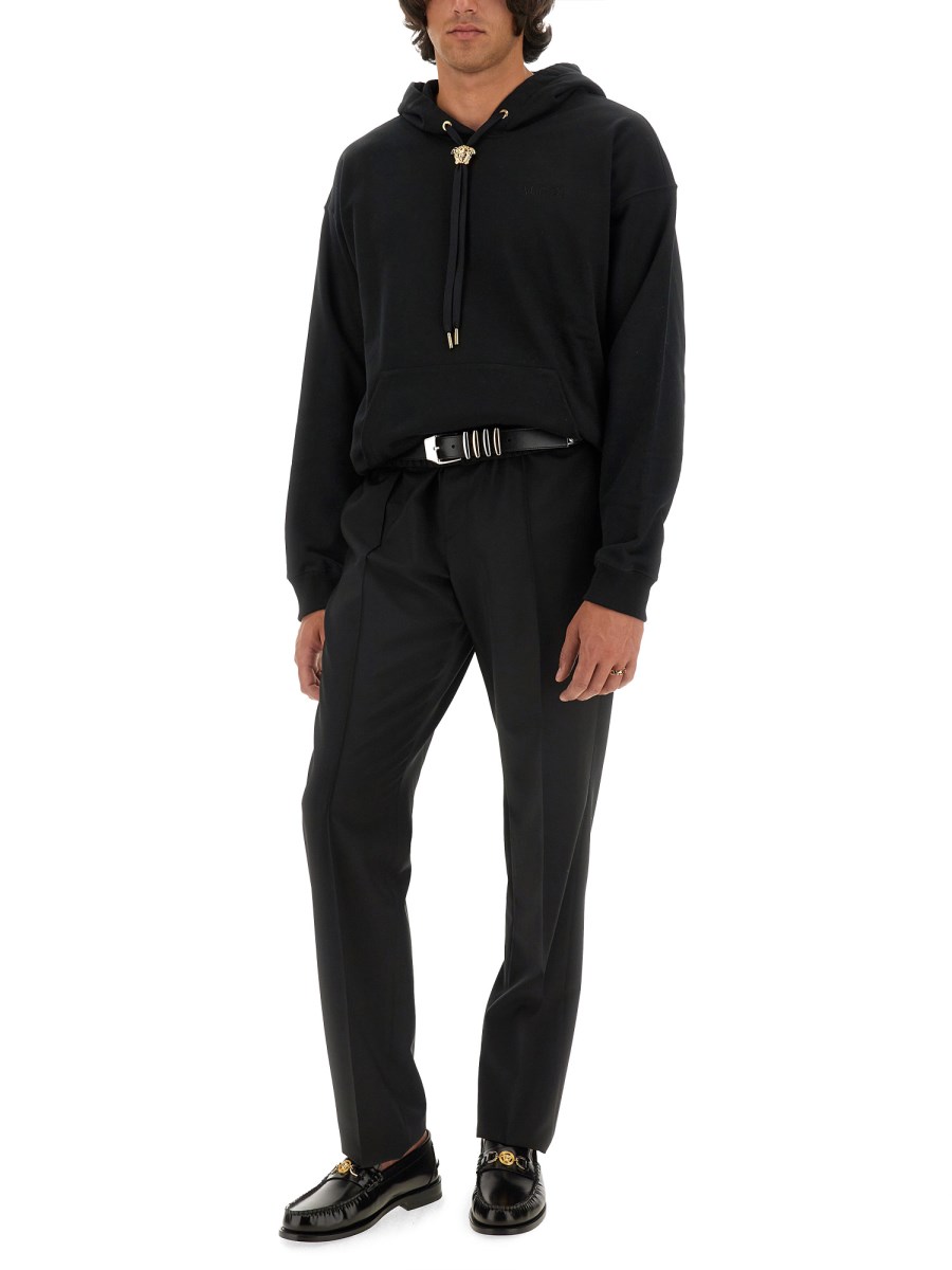 VERSACE FELPA CON CAPPUCCIO MEDUSA