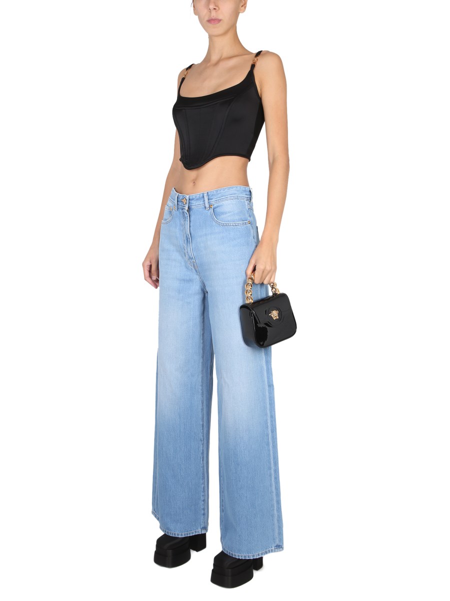 VERSACE JEANS A GAMBA LARGA "MEDUSA"