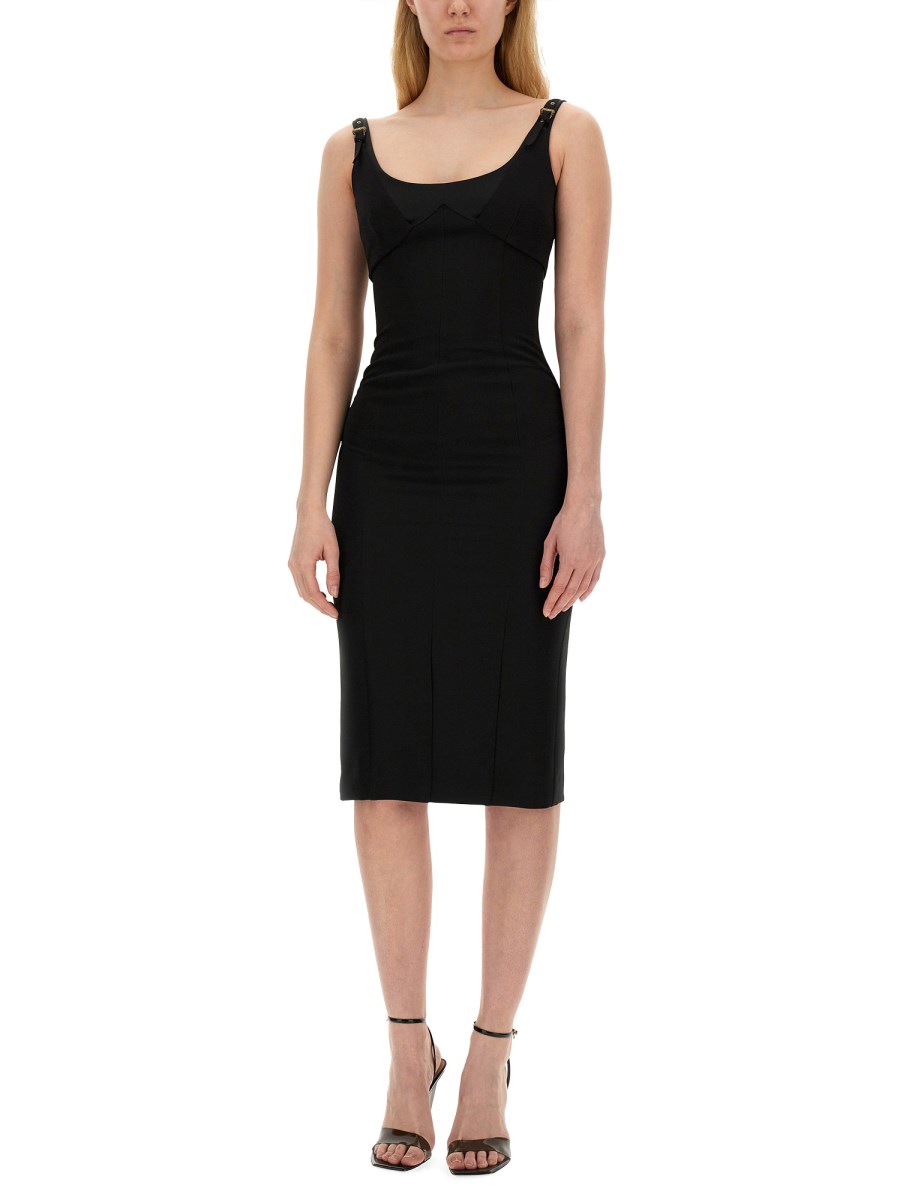 VERSACE JEANS COUTURE ABITO CON FIBBIE