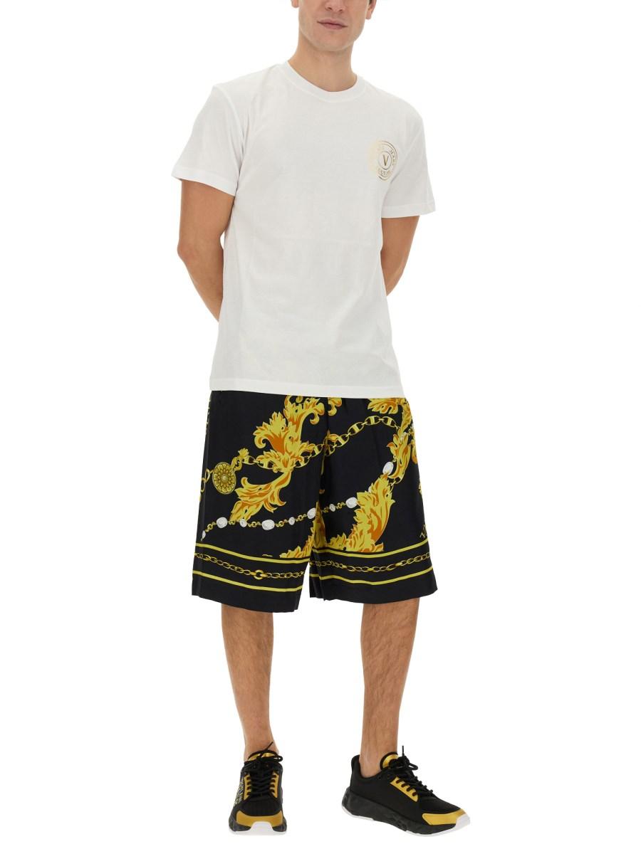 VERSACE JEANS COUTURE BERMUDA "CHAIN COUTURE"