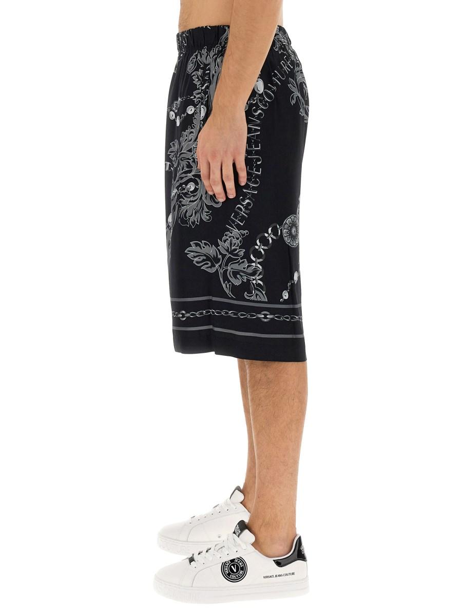 VERSACE JEANS COUTURE BERMUDA CHAIN COUTURE