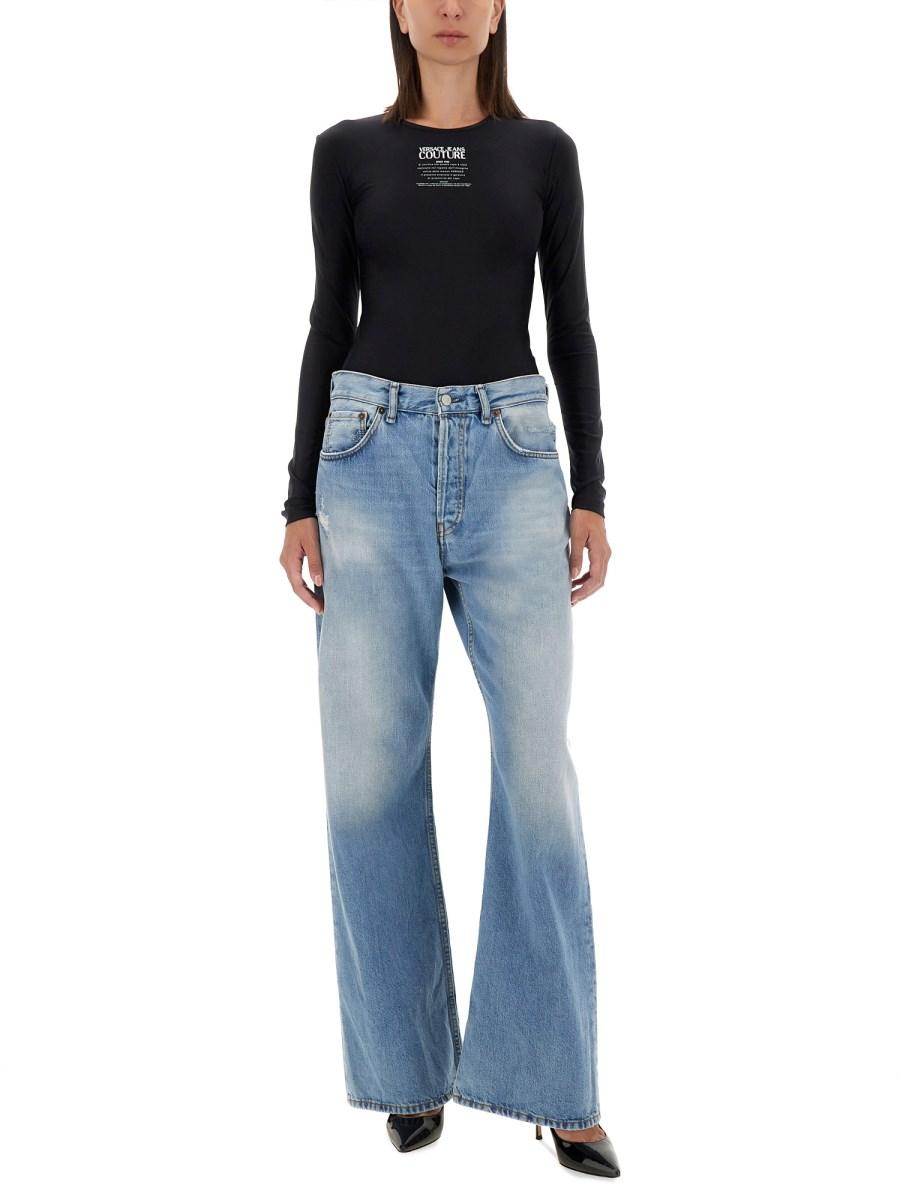 VERSACE JEANS COUTURE BODY CON LOGO