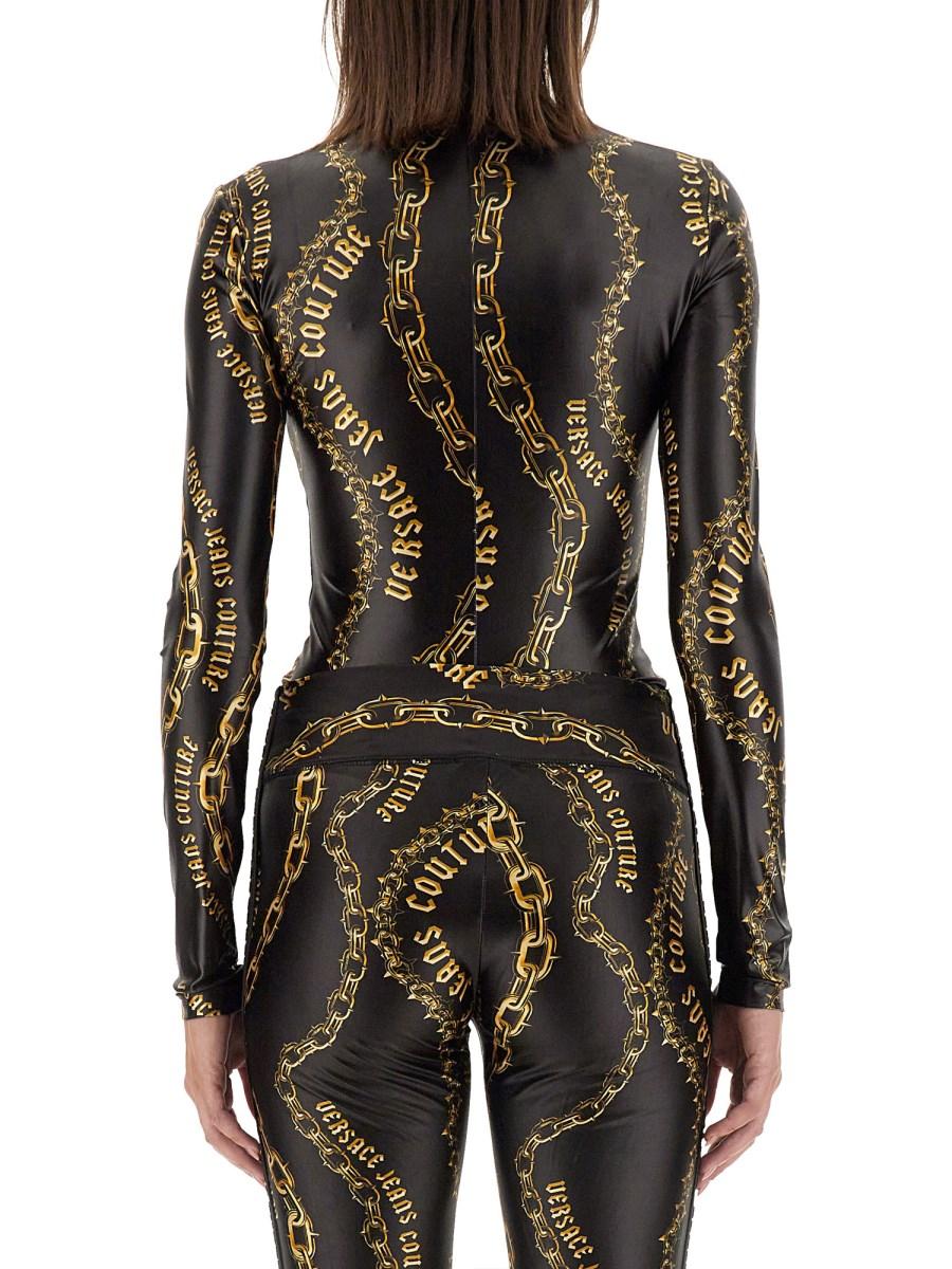 VERSACE JEANS COUTURE BODY IN RETE CHAIN COUTURE