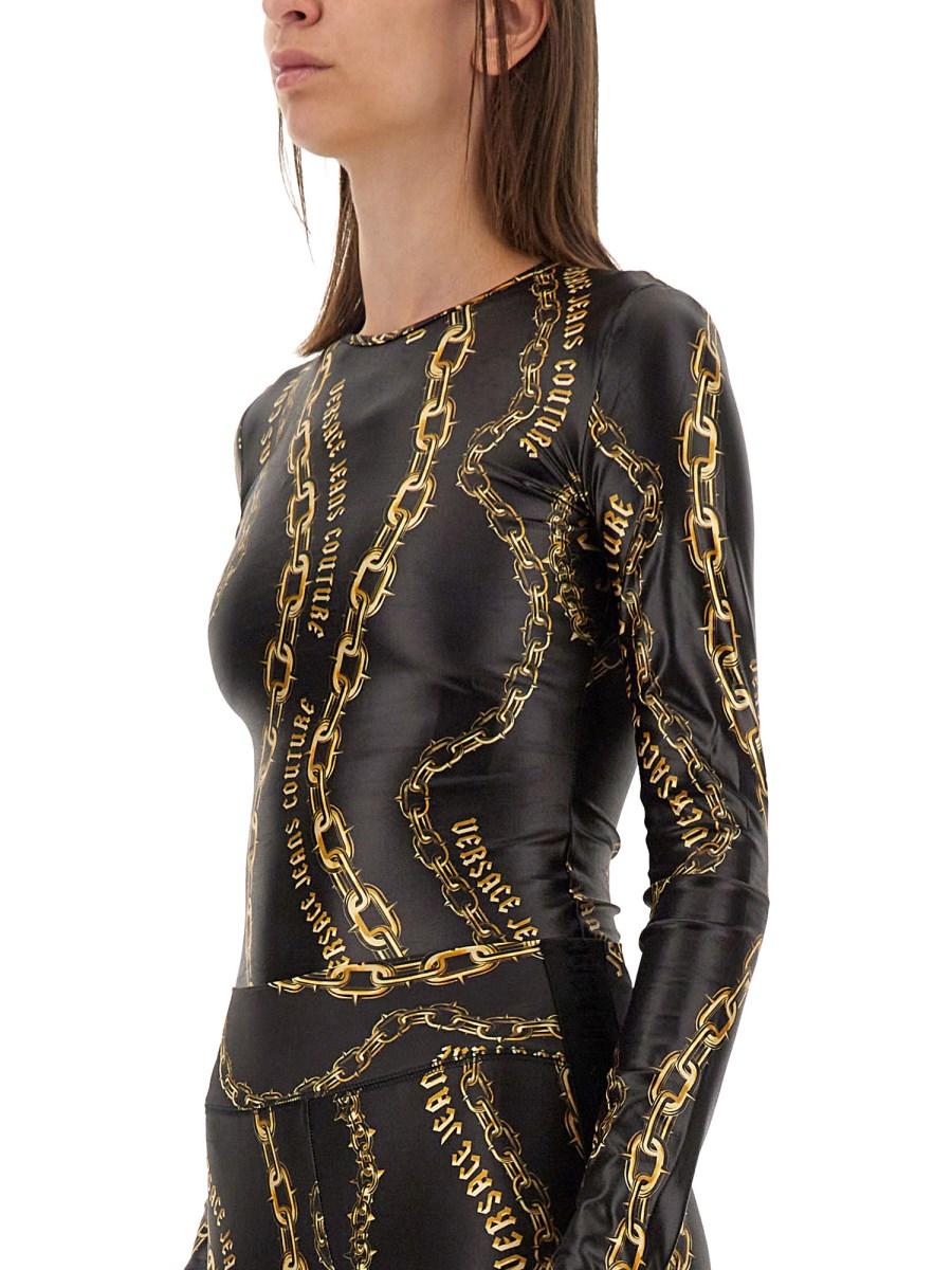 VERSACE JEANS COUTURE BODY IN RETE CHAIN COUTURE