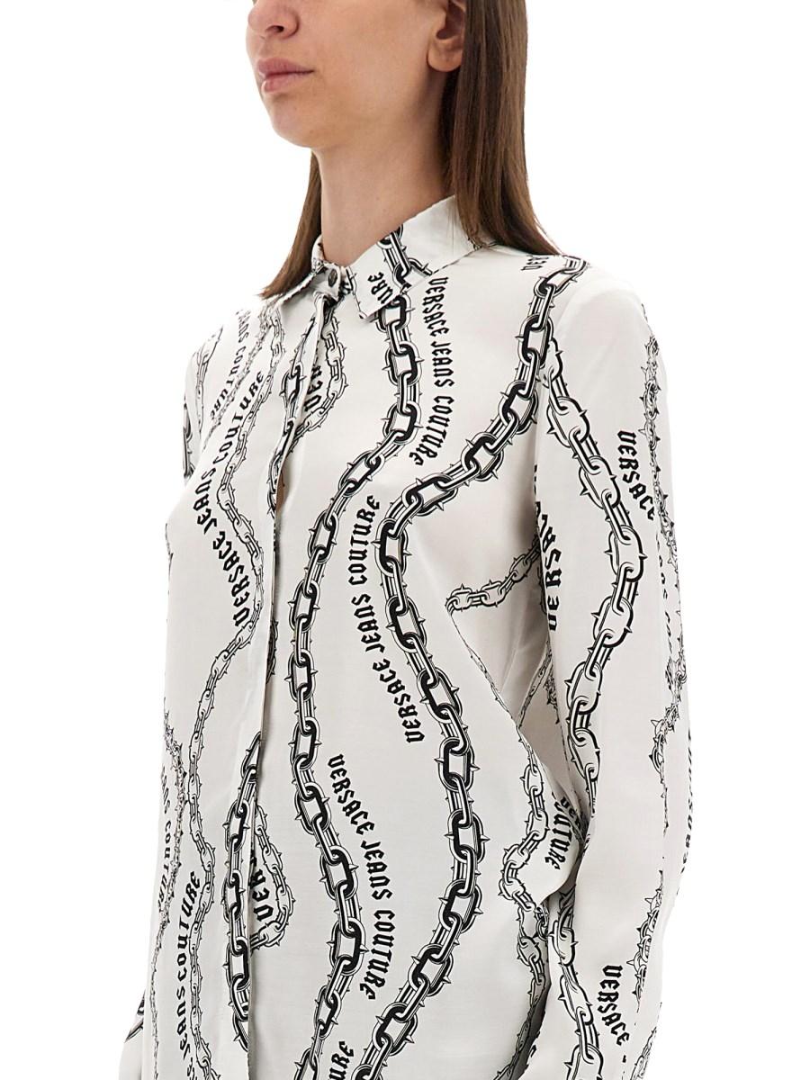 VERSACE JEANS COUTURE CAMICIA "CHAIN COUTURE"