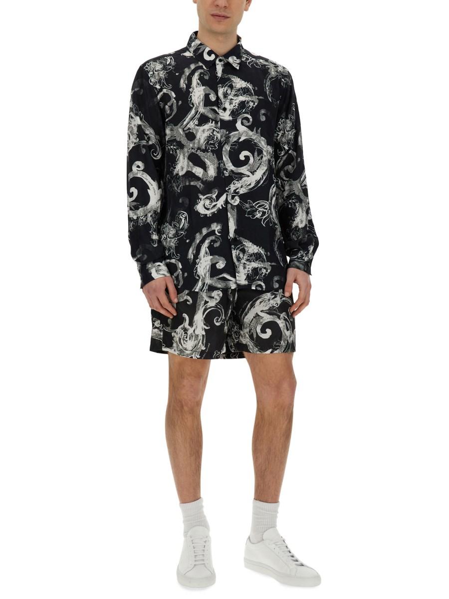VERSACE JEANS COUTURE CAMICIA CON STAMPA