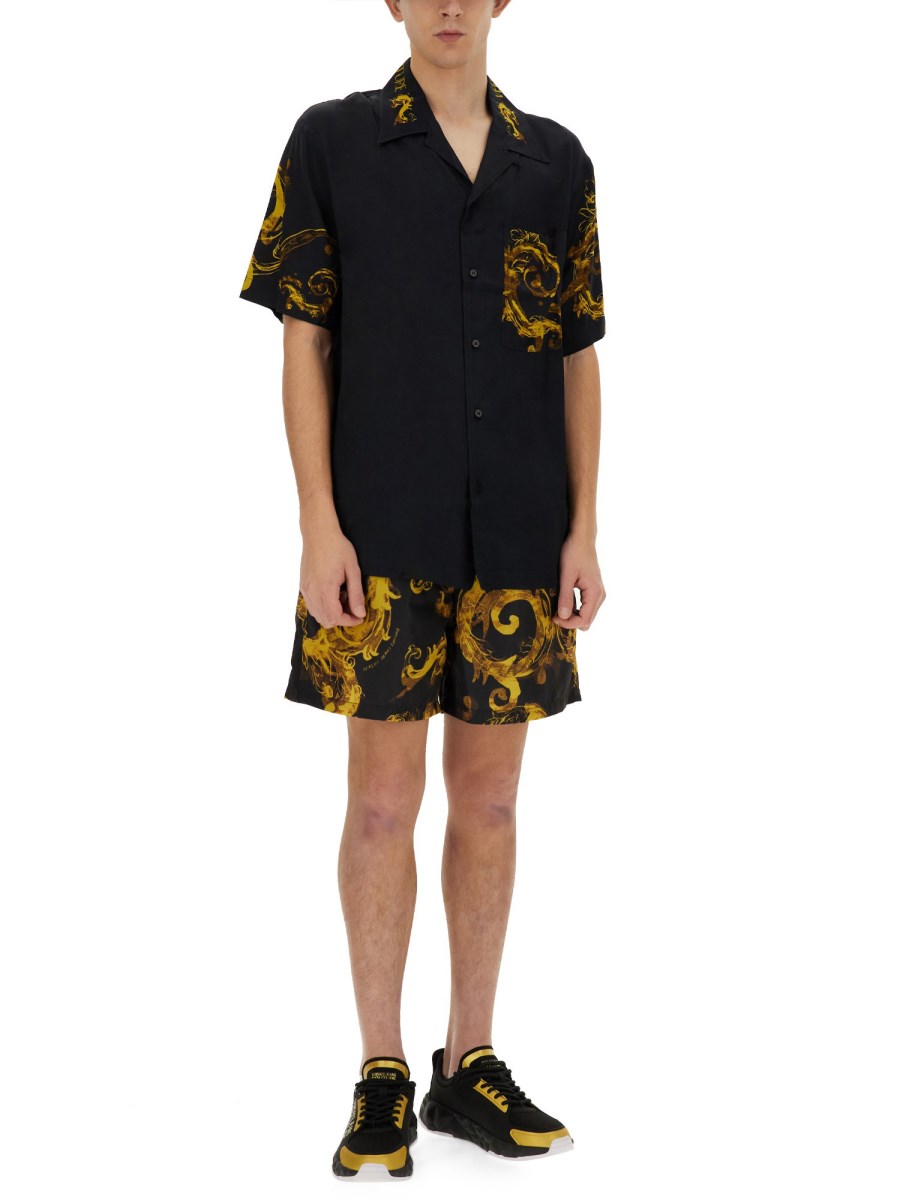 VERSACE JEANS COUTURE CAMICIA CON STAMPA