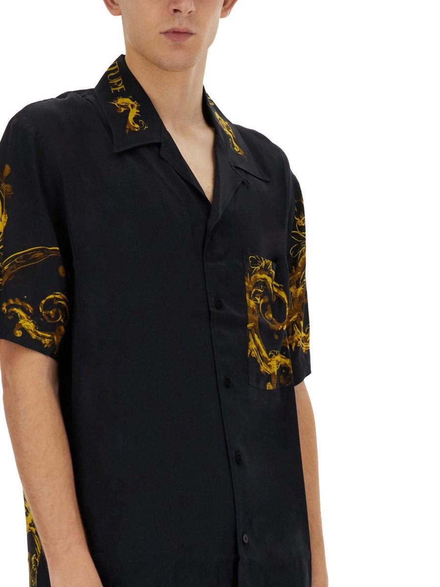 VERSACE JEANS COUTURE CAMICIA CON STAMPA