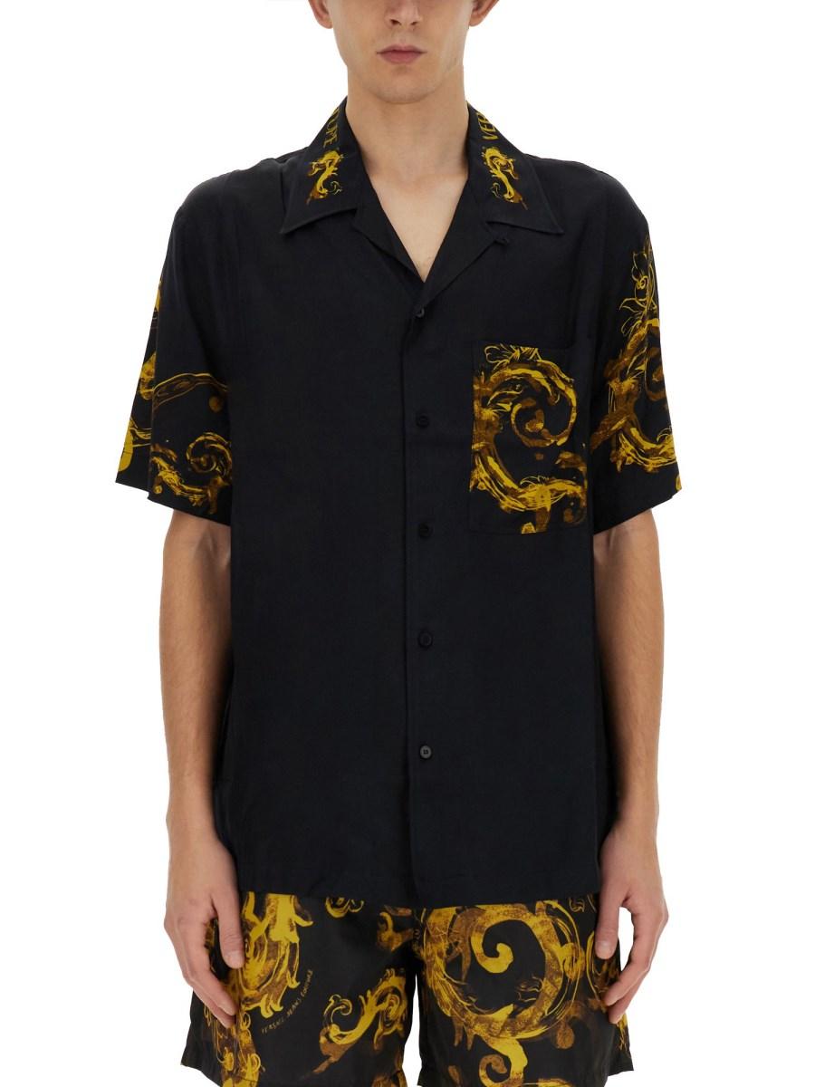 VERSACE JEANS COUTURE CAMICIA CON STAMPA