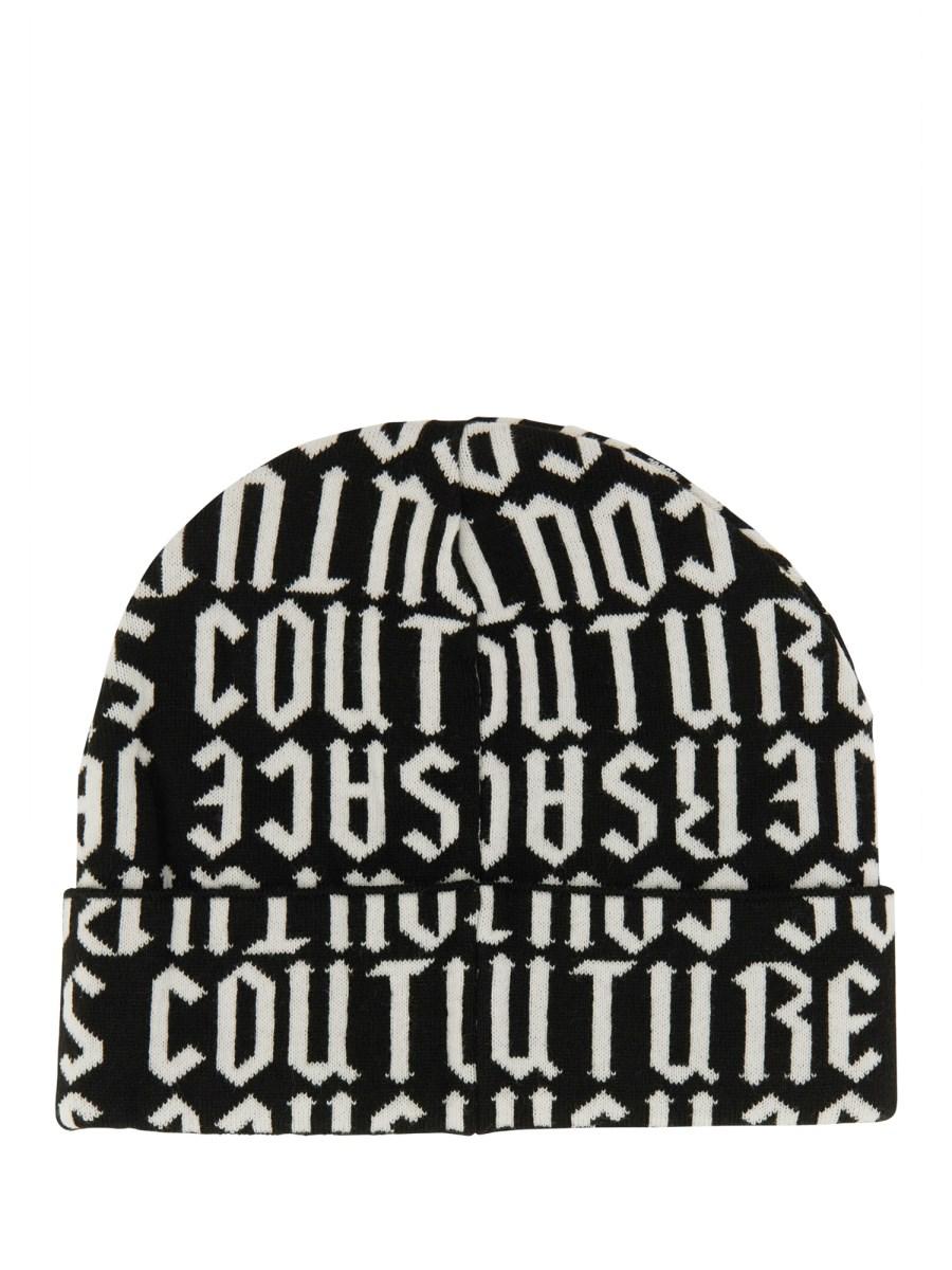 VERSACE JEANS COUTURE CAPPELLO BEANIE IN MAGLIA