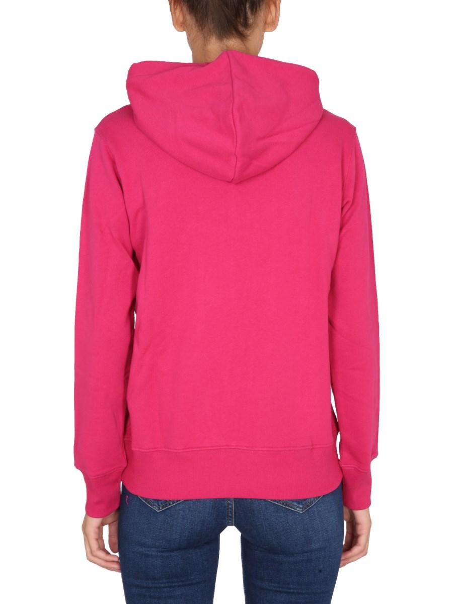 VERSACE JEANS COUTURE FELPA CON LOGO GLITTER